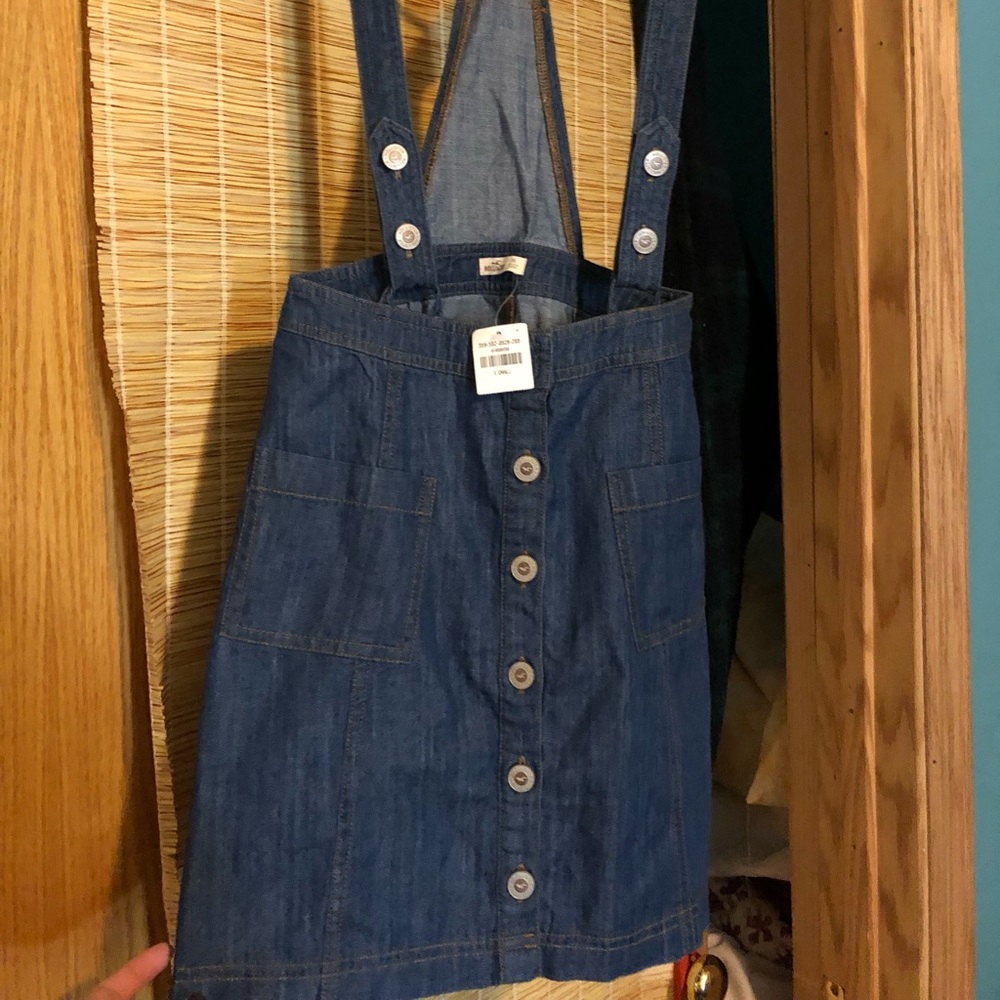 Hollister Overall Skirt Dress